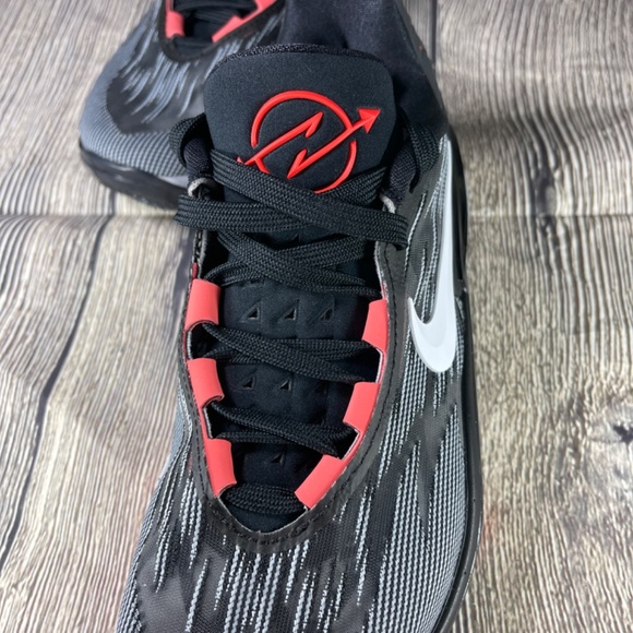 Nike Air Zoom GT Cut 2 Bred Black/Anthracite/Red Mens 5.5 Wmns 7 DJ6015-001 - Picture 9 of 10